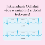 Obrázek epizody Jiskra zdraví: Odhaluji vědu o variabilitě srdeční frekvence!