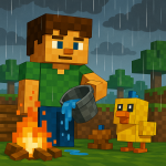 Obrázek epizody Kapitola 28 – Oheň a déšť | Karlíkovy minecraftické pohádky