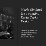 Obrázek epizody Marie Šimková čte z románu Karla Čapka Krakatit