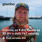 Obrázek epizody #51 Camino Francés za 9 dní, Česko za 33 dní a další FKT rekordy – Matěj Švec | Gramino
