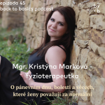 Obrázek epizody #45 - Mgr. Kristýna Marková, fyzioterapeutka: O pánevním dnu, bolesti a věcech, které ženy považují za normální