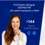 Obrázek epizody 144: Proč firmám nefunguje ÚČETNICTVÍ? Jak nastavit spolupráci s účetní | Podcast SníDANĚ s Šárkou