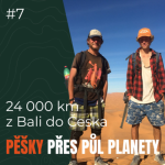 Obrázek epizody #7 Pěšky přes půl planety - 24 000 km z Bali do Česka - Vagabundi na Cestách ​