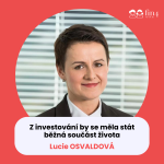 Obrázek epizody #27 - Z investování by se měla stát běžná součást života: Lucie Osvaldová