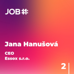 Obrázek epizody #28 Jana Hanušová - 2.díl - CEO Essox s.r.o.