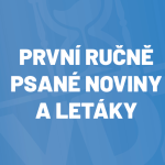 Obrázek epizody První ručně psané noviny a letáky# Kateřina Pražáková Ph.D.# Ukázka z Herohero