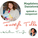 Obrázek epizody SPÁNEK A NESPAVOST - S Magdalenou Danielovou Freestyle Talks, #podcast_Karolína_ Tou-Jou #epizoda20 #promorozhovor