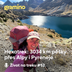Obrázek epizody #52 Hexatrek: 3034 km pěšky napříč Francií přes Alpy i Pyreneje – Nikola Valentová | Gramino