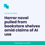 Obrázek epizody Should AI be allowed in books?