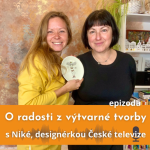 Obrázek epizody O radosti z výtvarné tvorby s grafickou designérkou České televize - Niké Papadopulosovou