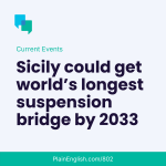 Obrázek epizody Italy envisions a bridge to Sicily