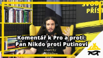 Obrázek epizody Studio Svobodného přístavu: Komentář k Pro a proti o filmu Pan Nikdo proti Putinovi