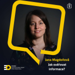 Obrázek epizody MM#6: Jak ověřovat informace s Janou Magdoňovou