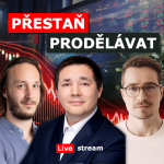 Obrázek epizody Současné příležitosti na trzích a jak přestat prodělávat – Vladimír Holovka XTB, Live stream