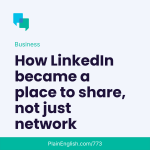 Obrázek epizody LinkedIn is now a place to share