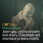 Obrázek epizody GS Talks #17 - Honza Musil: Jsem gay, vychoval jsem dvě dcery. Důležitější než orientace je láska rodičů