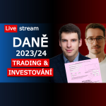 Obrázek epizody JAK NA DANĚ 2023/2024 – návod, jak vyplnit daňové přiznání pro trading a investování, Matěj Nešleha - Live stream