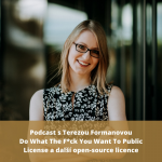 Obrázek epizody Právo v kostce #23 - Tereza Formanová - Open-source licence
