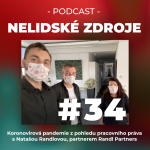 Obrázek epizody 34: Koronovirová pandemie z pohledu pracovního práva s Natašou Randlovou, partnerem Randl Partners