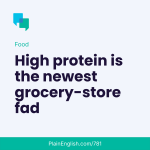 Obrázek epizody The protein craze hits grocery shelves