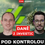 Obrázek epizody Jak na daně z investic – příprava podkladů pro daňové přiznání a možné optimalizace, Live stream