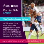 Obrázek epizody Premier Skills English - This Week - A Record Victory