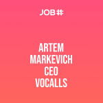 Obrázek epizody #19 Artem Markevich - CEO - Vocalls