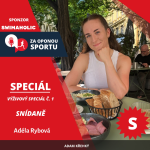 Obrázek epizody Za oponou sportu #SPECIÁL - Adéla Rybová - SNÍDANĚ