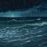 Obrázek epizody Rain and Ocean Waves | Soothing Music with Rain and Ocean Sounds