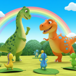Obrázek epizody #11 Dino dobrodružství: Záhadný dinosauří tanec!🕺💃