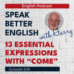 Obrázek epizody Speak Better English with Harry | Episode 508