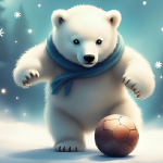 Obrázek epizody 🐻 Lední medvěd Riky a fotbal na ledu | Klidná audiopohádka pro děti + krátká celotělová relaxace na dobrou noc✨