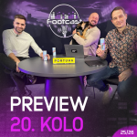 Obrázek epizody Derby v Praze, test připravenosti pro Slavii a Hyského návrat do Karviné | FOOTCAST PREVIEW 20. kolo
