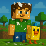 Obrázek epizody Kapitola 29 – Den, kdy se peří lepí | Karlíkovy minecraftické pohádky