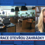 Obrázek epizody Mluvčí asociace restauratérů o otevření zahrádek (zdroj: CNN Prima NEWS)