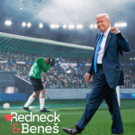 Obrázek epizody Redneck & Beneš | Fotbal v zemi MAGA. Jak Trump přebarvil mistrovství světa
