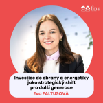 Obrázek epizody #61 - Investice do obrany a energetiky jako strategický shift pro další generace: Eva Faltusová