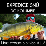 Obrázek epizody Přívlač Live #118 - Expedice snů na cichlidy do Kolumbijského pralesa