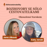 Obrázek epizody 09 - ROZHOVORY SE SÓLO CESTOVATELKAMI - Katy Janak - Okouzlená Norskem