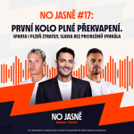 Obrázek epizody NO JASNĚ #17 🎙️ | První kolo plné překvapení. Sparta i Plzeň ztratily, Slavia bez problémů vyhrála