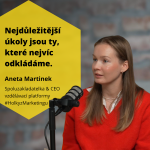 Obrázek epizody Nestíháte, i když makáte? Prioritizace v marketingu s Anetou Martinek