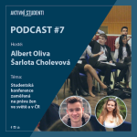 Obrázek epizody Podcast #7 – Albert Oliva & Šarlota Cholevová – Studentská konference zaměřená na práva žen ve světě a v ČR