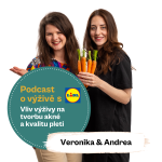 Obrázek epizody 95. Vliv výživy na tvorbu akné a kvalitu pleti (Mgr. Andrea Pospíšil Jakešová & Ing. Mgr. Veronika Pourová)