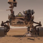Obrázek epizody Na Marsu bezpečně přistálo průzkumné vozítko