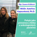 Obrázek epizody #9 MUDr. Kateřina Kapounková, Ph.D. – Pohyb jako prevence a léčba u onkologických pacientů