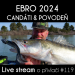 Obrázek epizody Přívlač Live #119 - Jaké je to na Ebru za povodně - Místo 70 kubíků teklo 1600!