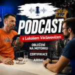 Obrázek epizody 🎙️ Písek ve vinglu #17 - Kůže nebo textil? S Lukášem Václavovičem z TTrace o oblečení na motorku 🏍️