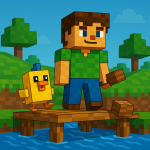 Obrázek epizody Kapitola 16 – Most přes řeku | Karlíkovy minecraftické pohádky