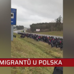 Obrázek epizody U polských hranic se srocují stovky migrantů