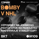 Obrázek epizody Vzpomínka na Johnnyho, Pastův útok na padesátku a kdo vyhraje Stanley Cup? | BOMBY V NHL #109